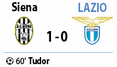 Siena-Lazio 1-0